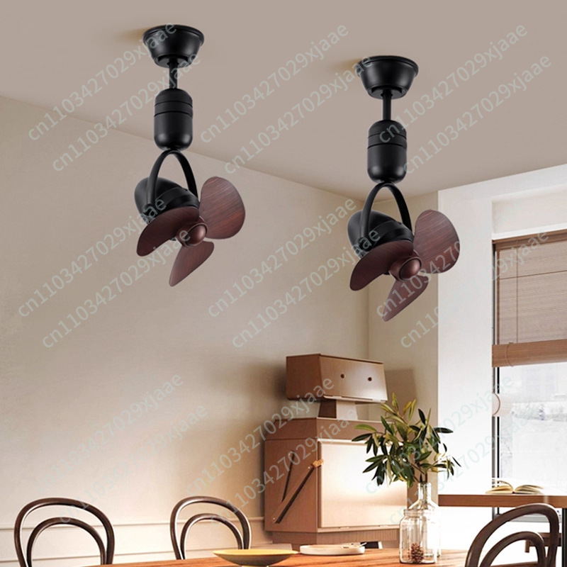 Ceiling Fan Mount - Großer Luftvolumen-Deckenventilator mit Schwenkfunktion, Industrieller Kleiner