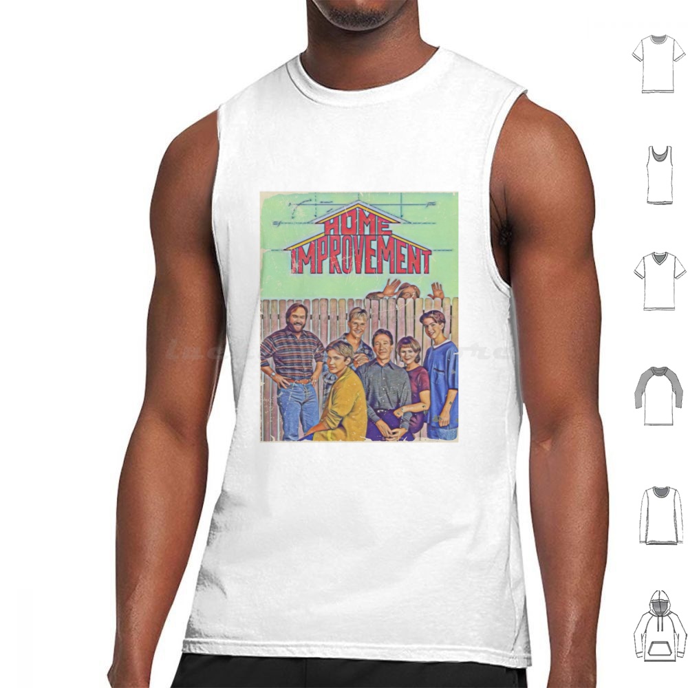 Home Improvement With Tim Allen - Heimwerker-Fan-Art-Tanktops, Weste, ärmellos, Heimwerker, Tim Allen,