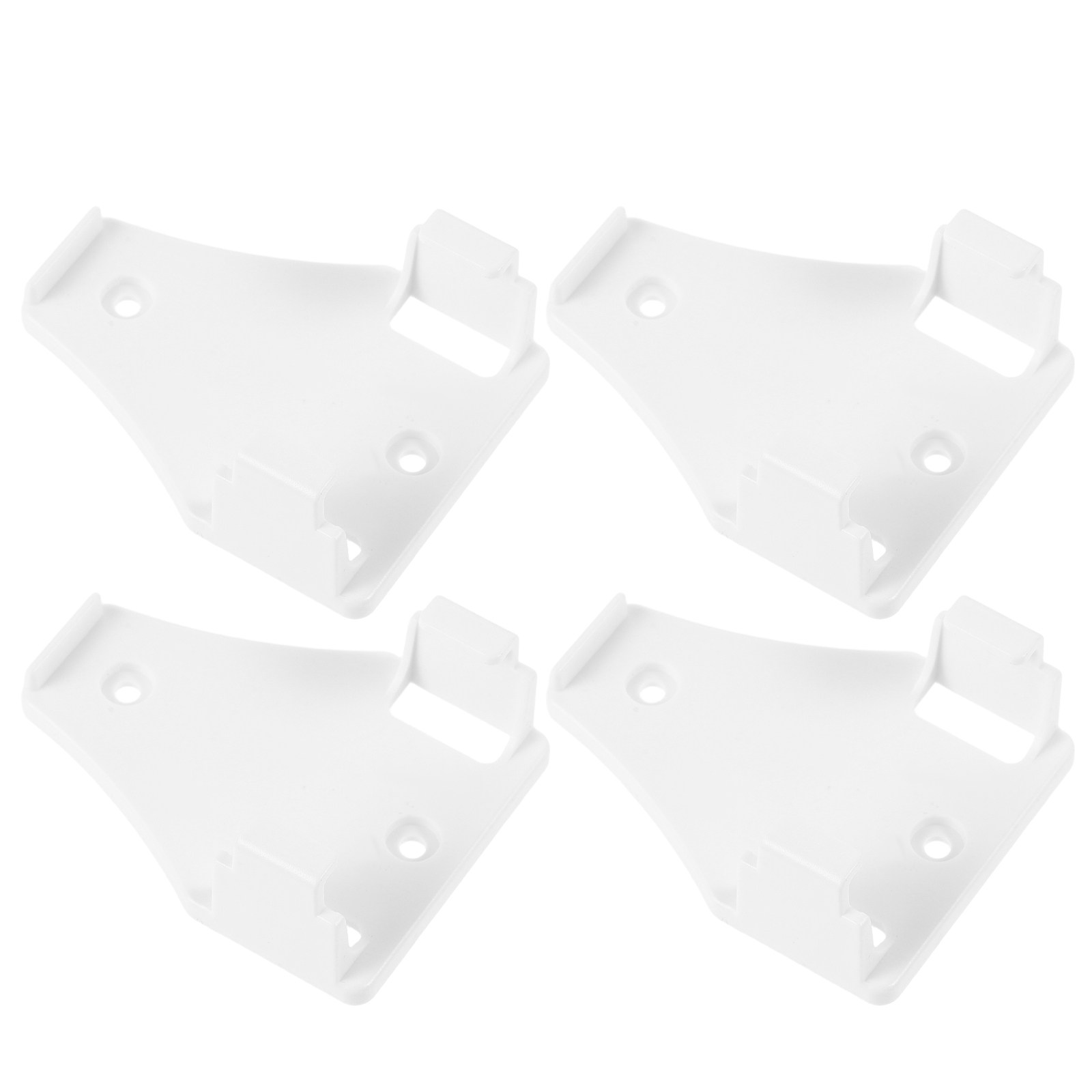 Ceiling Fan Mount - 4 Stück Deckenventilator-Fernbedienungshalter, Wandmontage, doppelte Verriegelungsclips,
