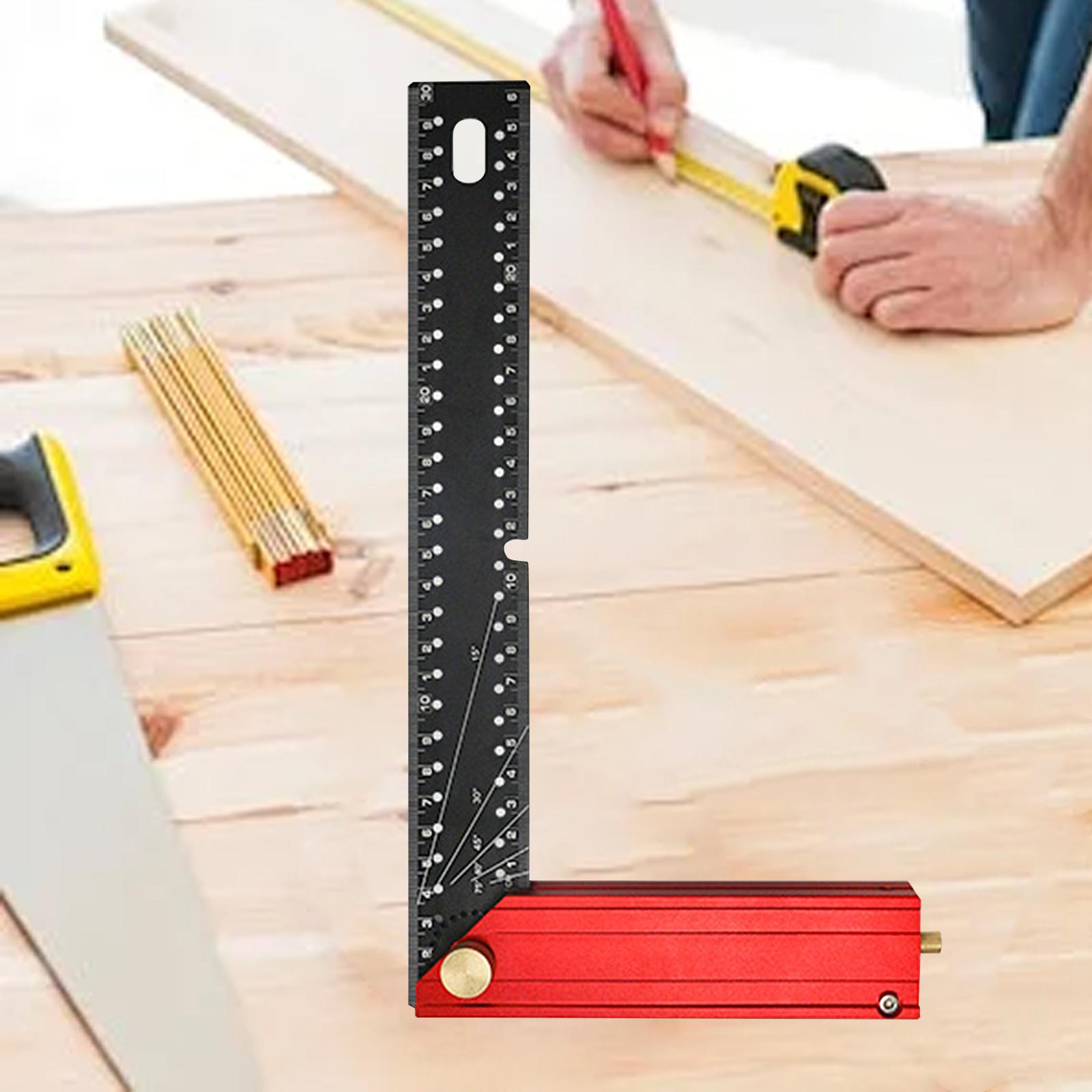 Home Improvement Mark - Carpenter Square Layout Tool Hochpräzises L-Quadratlineal