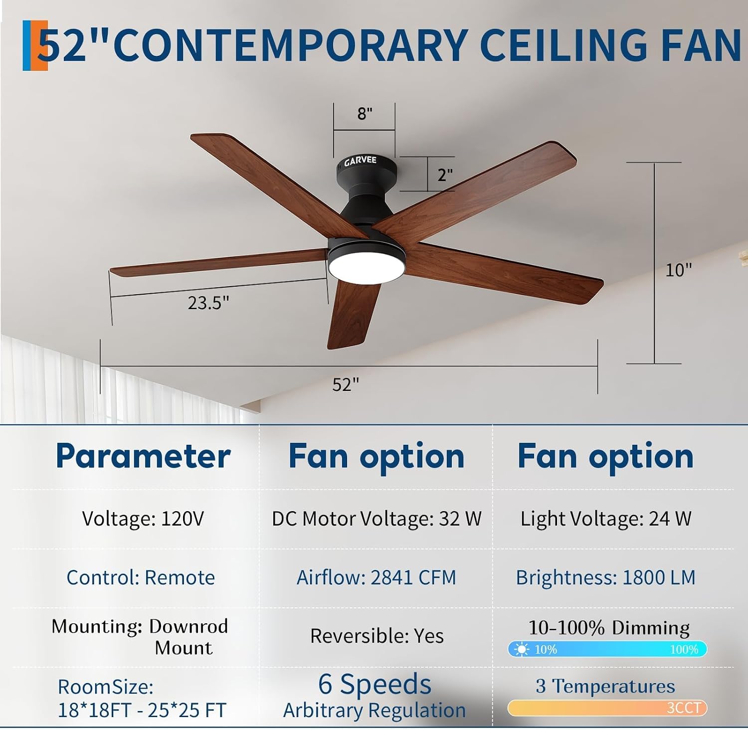 42/52 Zoll Flache Deckenventil – Ceiling Fan Mount Bewertung und Preis