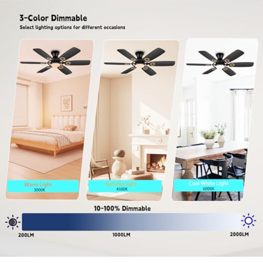 Deckenventilatoren mit Beleuch – Ceiling Fan Mount Bewertung und Preis